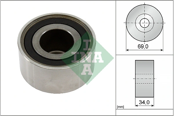 Deflection Pulley/Guide Pulley, timing belt